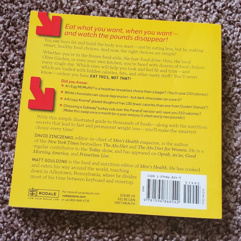 Eat This Not That Book - Picture 2 of 6